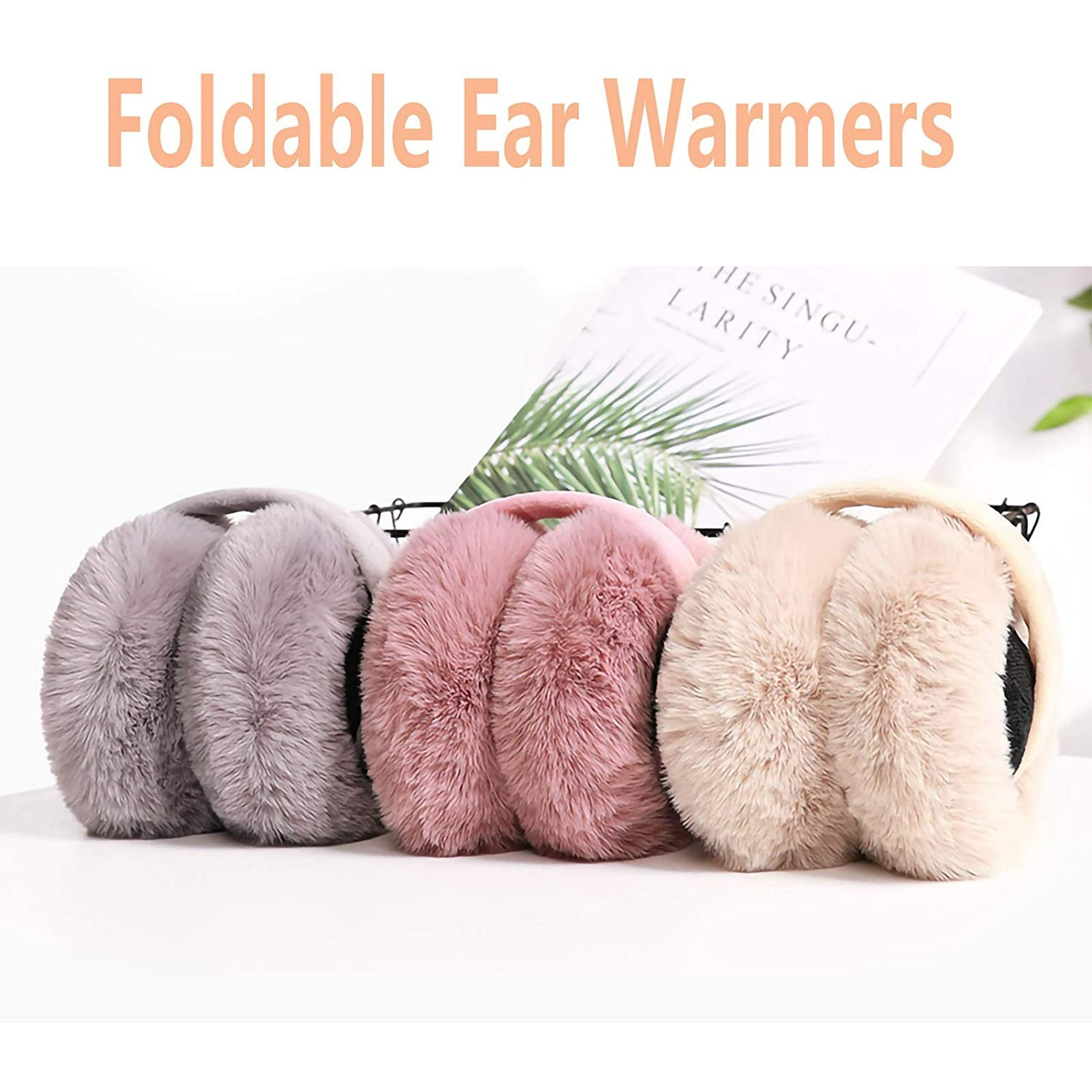Finland Country Name Red Earmuff Ear Warmer Faux Fur Foldable Outdoor Finland Country Name Red Earmuff Ear Warmer Faux Fur Foldable Outdoor